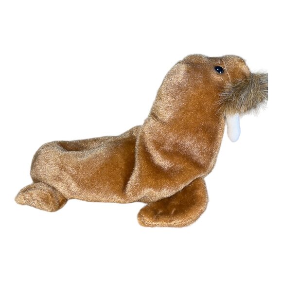 Ty Beanie Babies Paul Walrus 1999 Plush Stuffed Animal Hang 5th Gen Tush 7th Gen - Picture 3 of 11